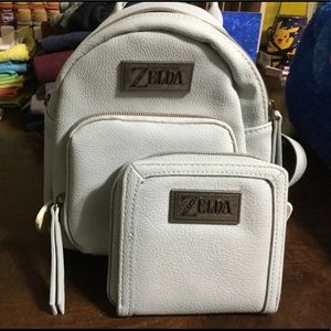 Legend of Zelda backpack and Wallet